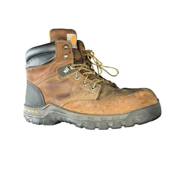 Carhartt Men's Rugged Flex 6" Composite Toe Waterproof Work Boot Size 13 - Picture 3 of 6